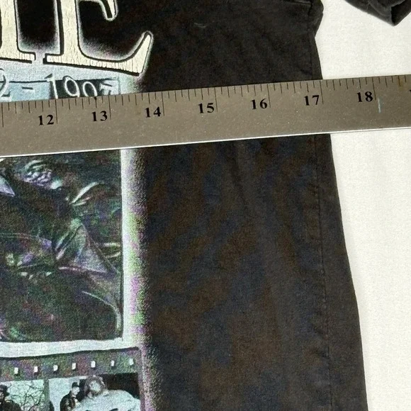 NOTORIOUS BIG T Shirt Black Mens Small Biggie Smalls Rap Tee Hip Hop Legend - Picture 5 of 6